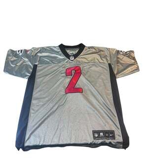 Nike Atlanta Falcons Matt Ryan #2 Grey On-Field Football Jersey, Size XXL